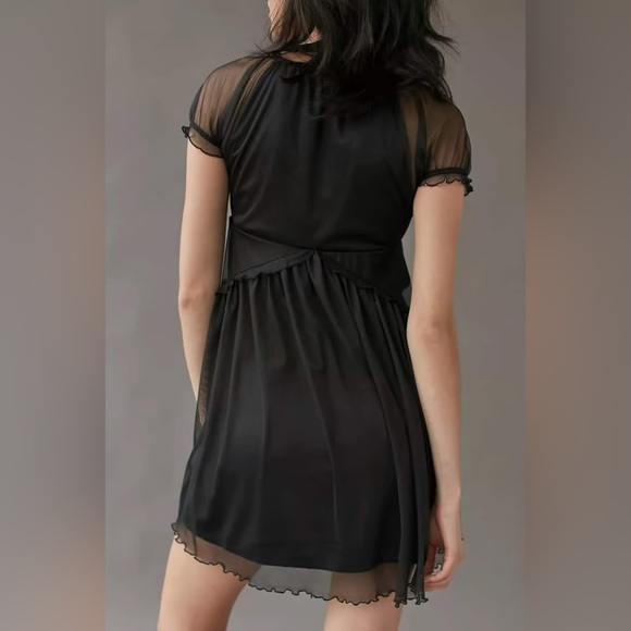 Urban Outfitters Sammy Mesh Mini Dress size M - Picture 4 of 5